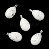 Natural Howlite Pendants GG-K002-08A-28-1