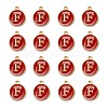 Golden Plated Alloy Enamel Charms LS-ENAM-S118-03F-2