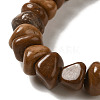 Natural Wood Lace Stone Beads Strands G-B078-G01-01-4