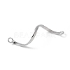 925 Sterling Silver Connector Charms STER-M093-04P-2