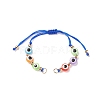 Half Finished Adjustable Braided Nylon Thread Bracelets AJEW-JB01130-3