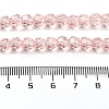 Transparent Glass Beads EGLA-A035-T6mm-D20-5