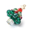 Glass Beads Pendants PALLOY-TA00172-4