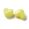 Imitation Jelly Acrylic Opaque Beads SACR-R741-01G-2