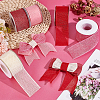 5 Rolls 5 Colors Burlap Lace Rolls OCOR-MA0001-32-4