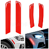 4 Sets 2 Styles Waterproof Epoxy Resin Reflective film Car Stickers FIND-GA0003-47A-1