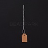 Kraft Paper Tags X1-AJEW-C019-01-3