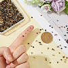 SUPERFINDINGS 400 Sets 4 Colors Iron Rivets IFIN-FH0001-81-3