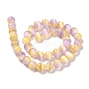 Natural Selenite Beads Strands G-P493-03E-4