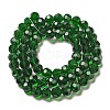Transparent Glass Beads X-EGLA-A035-T10mm-D10-3