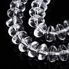 Transparent Glass Beads Strands GLAA-N001-62B-3