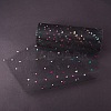 Heart Glitter Sequin Deco Mesh Ribbons OCOR-P010-E-I27-2
