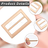 20Pcs 4 Colors Alloy Belt Buckles FIND-CL0001-36B-6