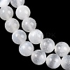 Natural Selenite Beads Strands X-G-G167-A01-01-4