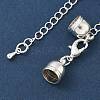 Brass Chain Extender KK-K001-7mm-S-2