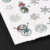 Christmas Theme Self Adhesive Nail Art Stickers MRMJ-A003-01E-3