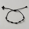 Nylon Cord Braided Bracelets for Men Women BJEW-WH0031-022B-1