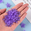 Frosted Acrylic Bead Caps X-MACR-S371-05A-747-5