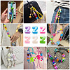 20Pcs UV Plating Opaque Acrylic European Beads OACR-TADJ0001-16Z-6