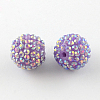 AB-Color Resin Rhinestone Beads RESI-S315-14x16-10-1