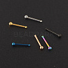 304 Stainless Steel Round Ball Nose Bone Rings WG2C4E4-01-4