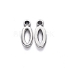 Tibetan Style Alloy Pendants TIBE-S108-108O-AS-RS-2