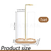 Glass Incense Holder AJEW-WH0410-193A-2