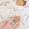 10Pcs Brass Micro Pave Clear Cubic Zirconia Charms KK-BBC0026-21-3