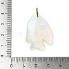 Opalite Carved Pendants G-G460-01G-09-3