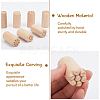 12pcs 12 styles Round Wooden Traditional Chinese Moon Cake Molds AJEW-CA0004-24-9