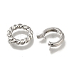 Brass Fold Over Clasps KK-H480-20P-2