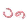 Spray Painted Iron Open Jump Rings IFIN-T017-04B-22-3