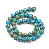 Synthetic Turquoise Beads Strands TURQ-G832-04-10mm-2