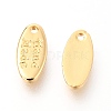 Brass Pendants KK-J275-21G-2
