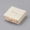 Paper Jewelry Pendant Presentation Boxes X-CBOX-G014-01B-1