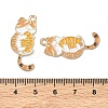 Alloy Enamel Pendants ENAM-A013-01A-G-3
