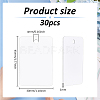 30Pcs Blank Double-sided Heat Transfer Aluminium Pendants DIY-BC0012-89D-2