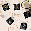 2 Styles Waterproof Self Adhesive Stamping Stickers Sets DIY-CP0011-05B-5