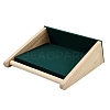 Velvet with Wood Jewelry Display Stands NDIS-F004-04B-3