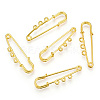 Iron Safety Pin Brooch Findings IFIN-TAC0008-01G-3