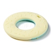 Donut Food Grade Eco-Friendly Silicone Focal Beads SIL-Q023-01A-2