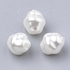 Eco-Friendly Plastic Imitation Pearl Beads MACR-T013-10-1