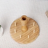 8-Spool Solid Wood Sewing Embroidery Thread Bobbin Stand PW-WG60098-01-2