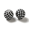Opaque Silicone Beads SIL-D010-01B-2