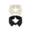 2Pcs 2 Colors Detachable Cloth Lady's Collars DIY-AN0001-16-8