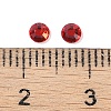 Light Siam Faceted Glass Flat Back Rhinestone for Garment X-RGLA-C002-SS12-227-2