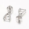 Brass Ice Pick Pinch Bails IFIN-KK08-P-FF-2