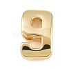 Number 9 Brass Beads KK-B167-B167-26G-09-1