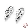Thailand 925 Sterling Silver Lobster Claw Clasps STER-L055-056AS-1