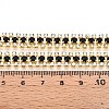 Iron Rhinestone Cup Chains CH-T006-04G-06-3